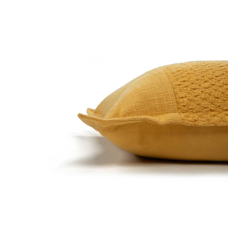 Rizzy Home Designed Blocked Textured Throw Pillow