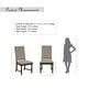 preview thumbnail 6 of 5, Fremont & Park Meyersdale Dining Side Chair (Set of 2)