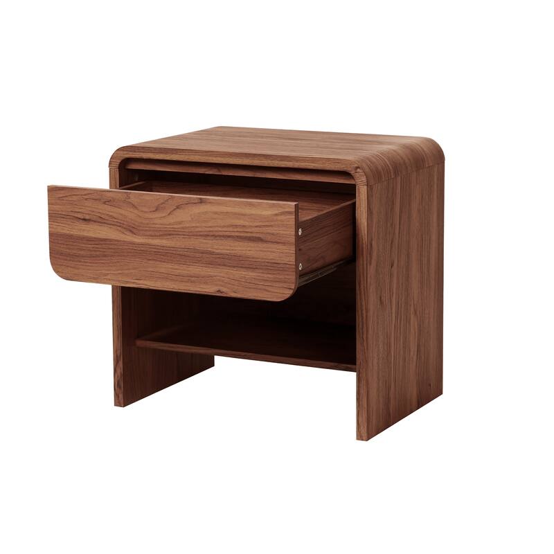 NPD Furniture Delmare KD Side/ End Table with 1 Drawer