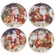 preview thumbnail 2 of 8, Certified International Magic Of Christmas Santa 16-piece Dinnerware Set, Service for 4