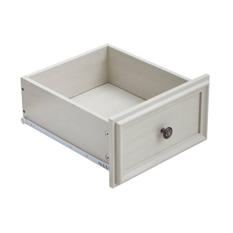 Roomfitters Modern Drawer Dresser, Chest of Drawers with Closet Organizers and Storage, Farmhouse Style Clothes Cabinet