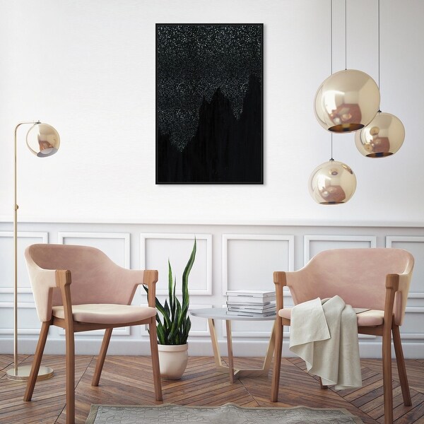 Oliver Gal 'Glitter Night of Stars' Nature and Landscape Wall Art