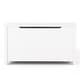 preview thumbnail 7 of 18, Classic Design Kids Wooden Toy Box Storage with Safety Hinged Lid White