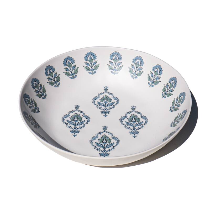Abode Homewares Kashmir NewWave Melamine Low Bowl - 9.1" - Set of 6