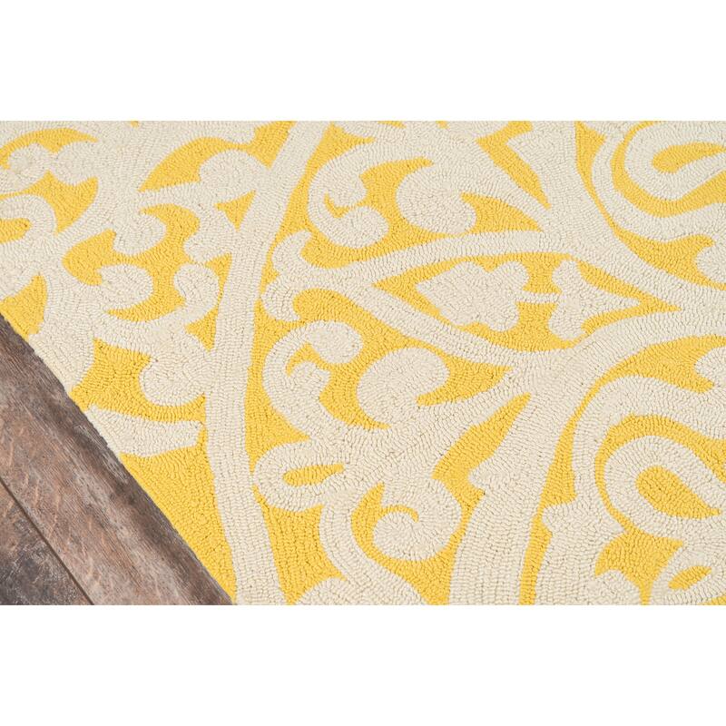 Momeni Veranda Hand Hooked Geometric Indoor Outdoor Rug