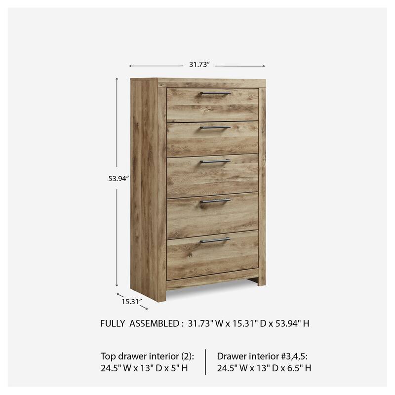 Signature Design by Ashley Hyanna Drawer Dresser