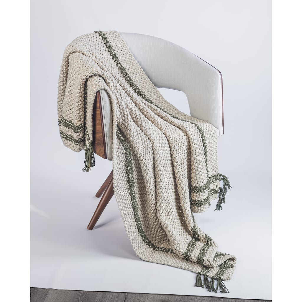 Scott, Cotton, Laurel, Throw