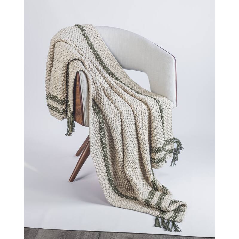 Scott, Cotton, Laurel, Throw