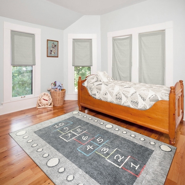 Dynamic Rugs Kidz Ivory/Multi Polyester Children's Area Rug. Opens flyout.