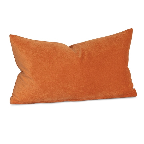 orange throws and pillows