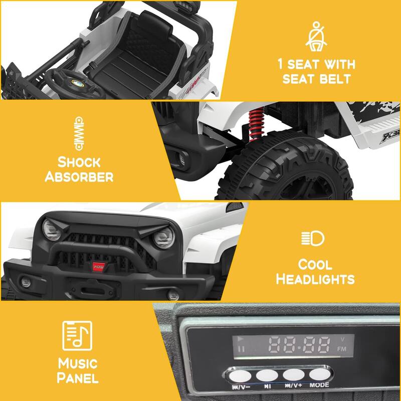 12V Ride Truck Car for Kids