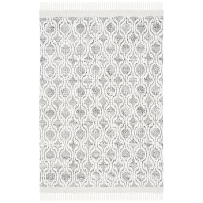 SAFAVIEH Handmade Vermont Tamika New Zealand Wool Rug - 6' Square - Ivory