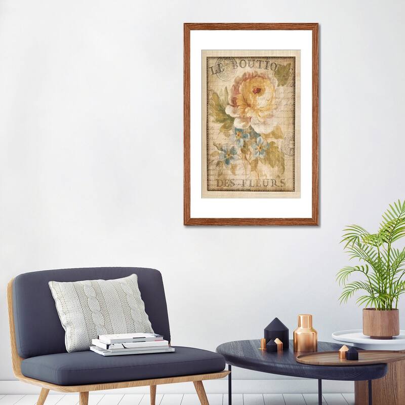 iCanvas "Parisian Flowers I" by Danhui Nai