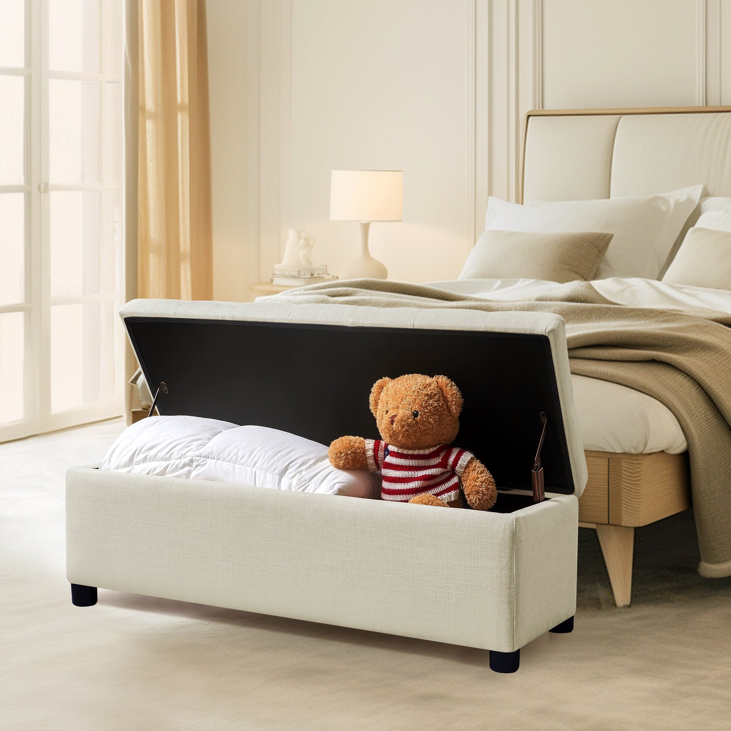 Bed bath deals beyond ottoman storage
