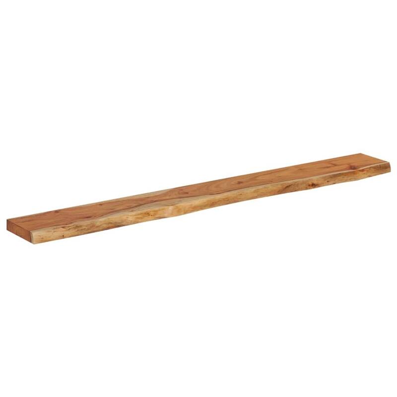 vidaXL Wall Shelf Natural Solid Acacia Wood Durable