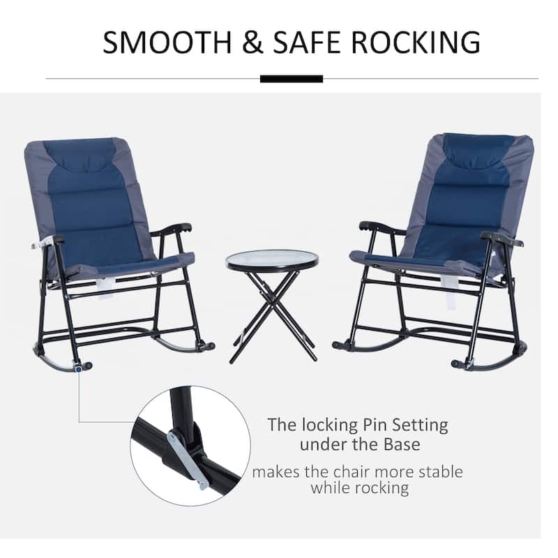 3 Piece Outdoor Patio Furniture Set
