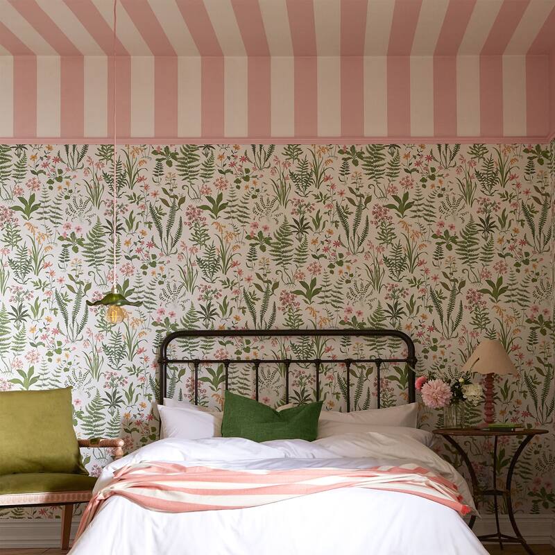 Graham & Brown Quartet Blush Wallpaper