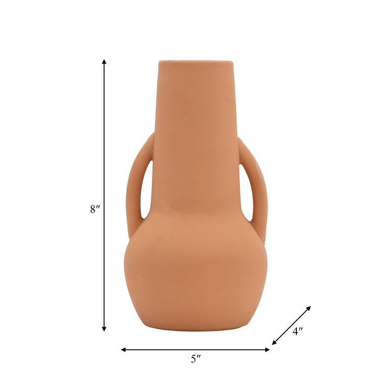 Decorative Ceramic Vase with Handles