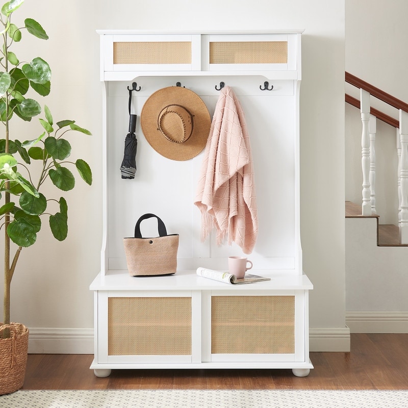 Boho shoe bench shop