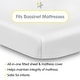 preview thumbnail 2 of 38, BreathableBaby All-in-One Fitted Sheet & Waterproof Cover for 33" x 15" Bassinet Mattress (2-Pack)