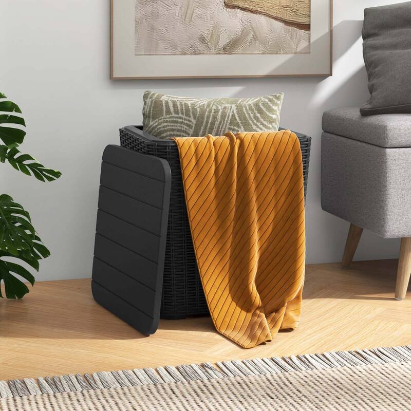 Costway 11.5 Gallon Water-proof Deck Box with Removable Lid Storage - See Details