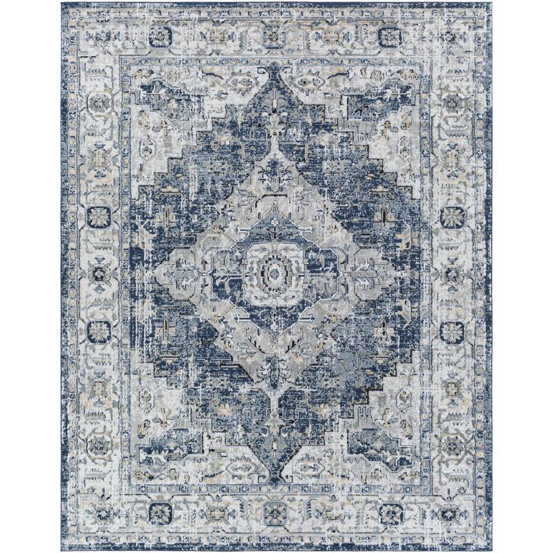Livabliss Jolie Transitional Medallion Area Rug
