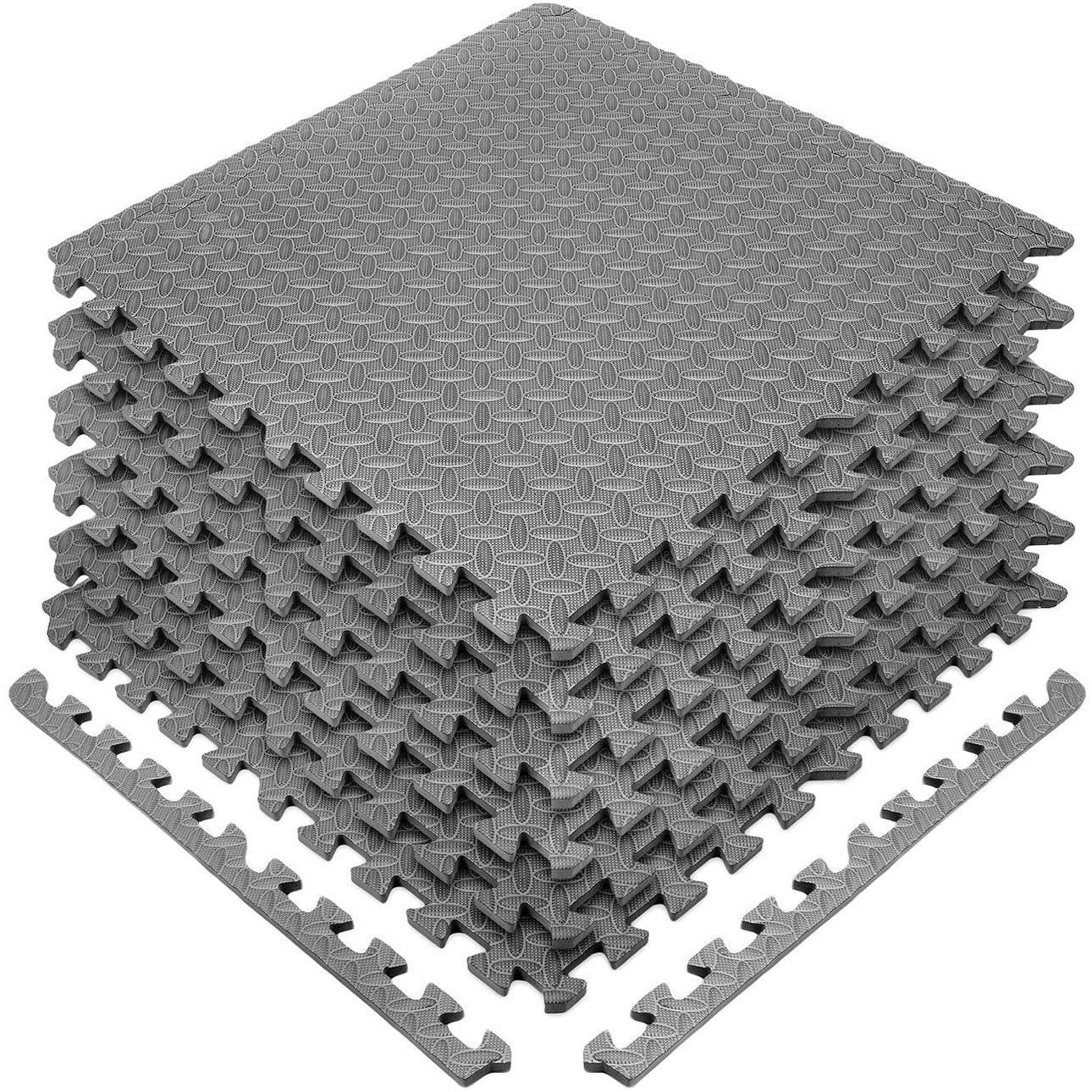 Sivan Health and Fitness Puzzle Exercise Mat EVA (Gray)