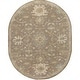 preview thumbnail 10 of 14, Livabliss Caesar Traditional Paisley Area Rug Taupe - 8' x 10' Oval - Oval