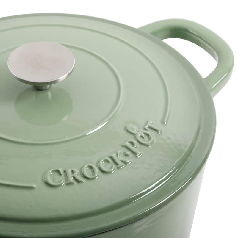Crock Pot Artisan 7-Quart Round Dutch Oven