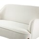 preview thumbnail 108 of 117, Barbara 43" Contemporary Velvet Loveseat Sofa with Goldtone Metal Legs by HULALA HOME