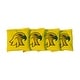 preview thumbnail 1 of 1, SUNY Brockport Golden Eagles Yellow Cornhole Bags All-Weather Resin Filled