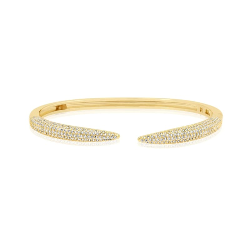 SHYMI Pave Claw Cuff - Gold - Yellow