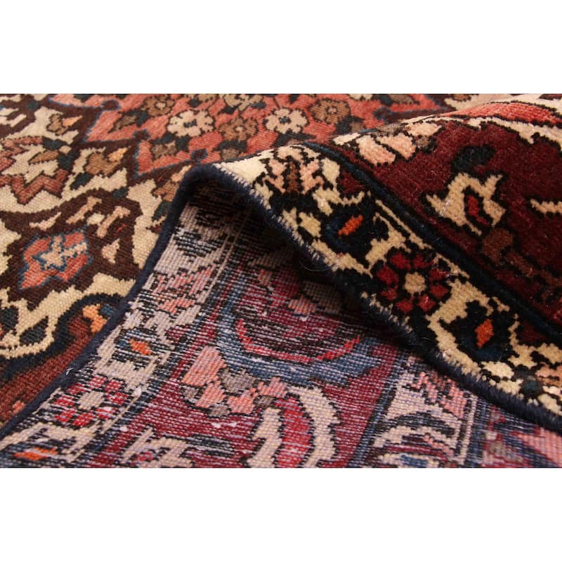 ECARPETGALLERY Hand-knotted Kayseri Vintage Brown Wool Rug - 4'6 x 6'11