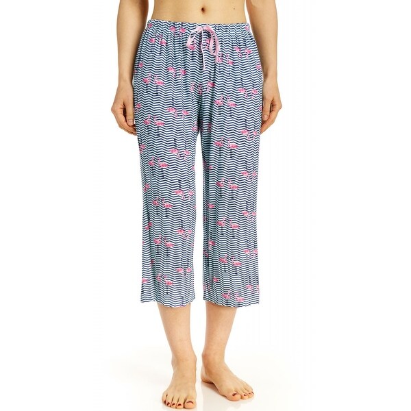 Shop French Dressing Sleepwear Women's Flamingo Pajama Capris - Free ...