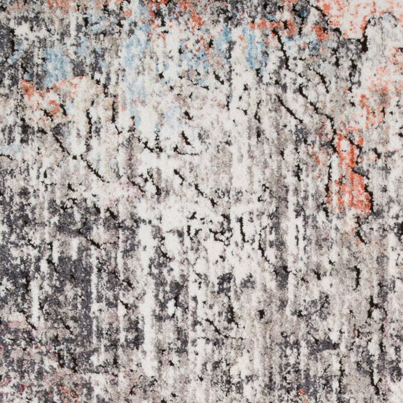 Alexander Home Athens Abstract Modern Distressed Area Rug