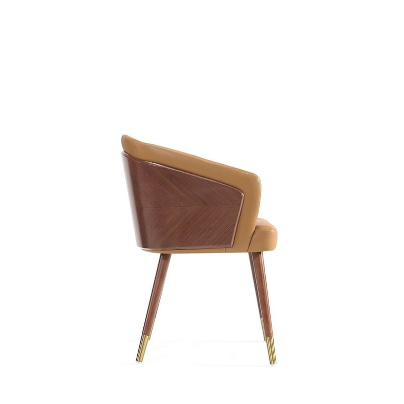 Manhattan Comfort Modern Reeva Leatherette Upholstered Dining Chair