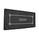 Option Black rectangular with lace