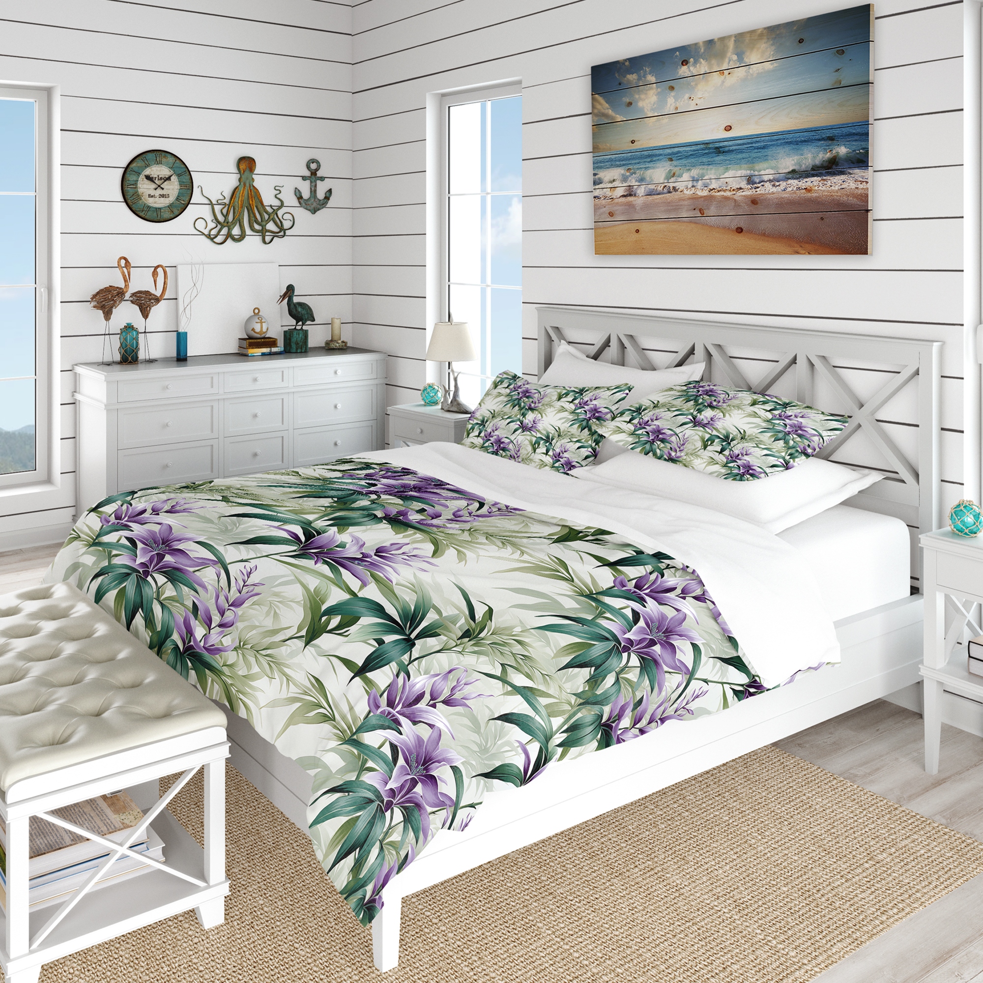 Tropical kids bedding top