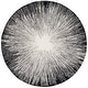 preview thumbnail 20 of 38, SAFAVIEH Handmade Abstract Sippie Modern Wool Rug 6' Round - Ivory/Black - Round