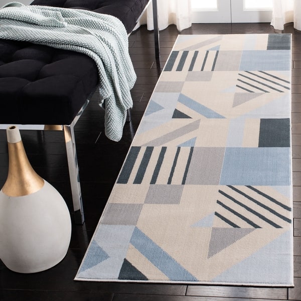 SAFAVIEH Orwell Collection ORW304F Mid-Century Modern Abstract Non-Shedding Living Room Bedroom Runner Charcoal Grey 2'2 x 11' SAFAVIEH Orwell Collection ORW304F Mid-Century Modern Abstract Non-Shedding Living Room Bedroom Runner Charcoal Grey 2'2 x 11'