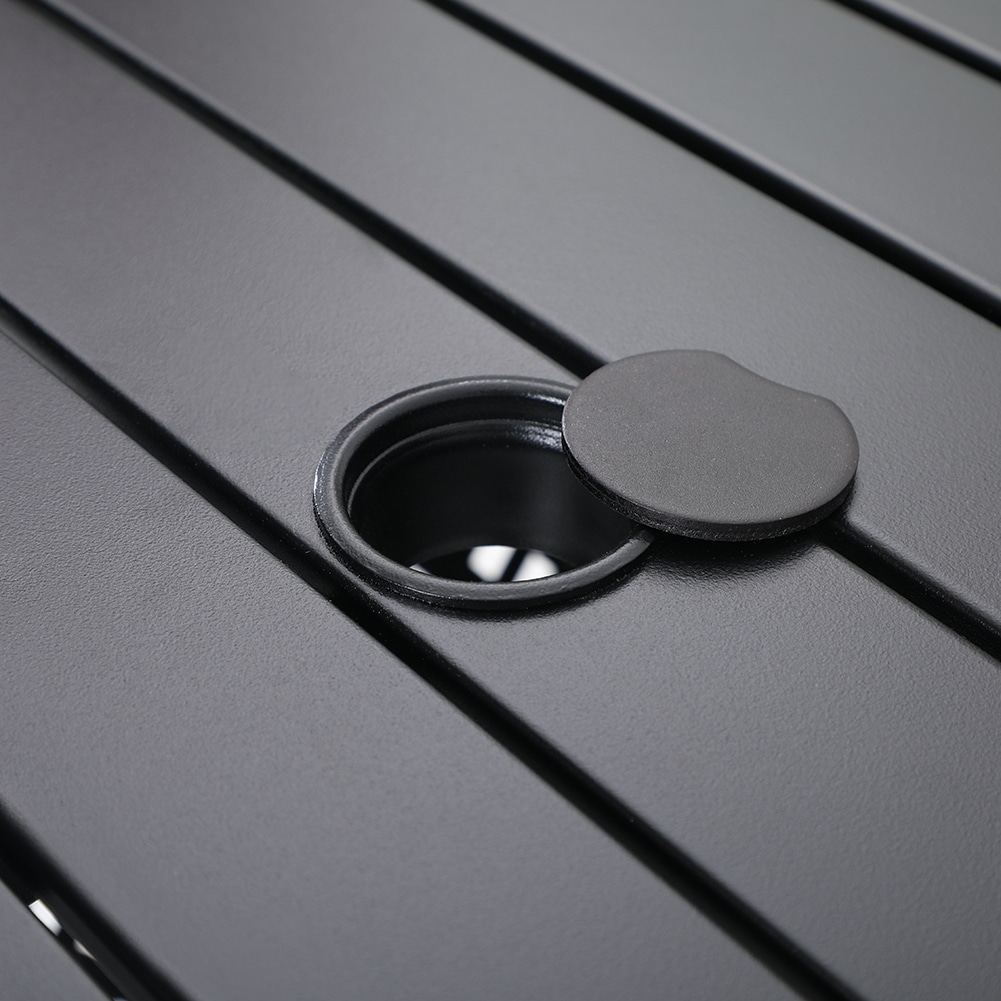 MAISON ARTS Adjustable Recliner Lounge Chair with Bistro Table  -image