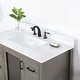 preview thumbnail 122 of 177, Altair Hadiya Bathroom Vanity with Composite Stone Countertop without Mirror