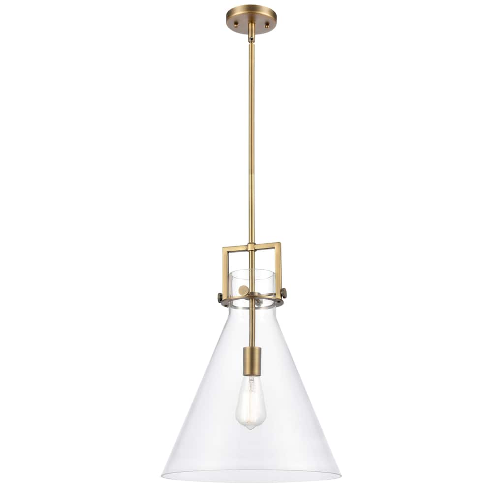 Innovations Lighting Newton Cone - 1 Light 14" Stem Hung Pendant