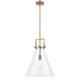 Option Clear / Brushed Brass