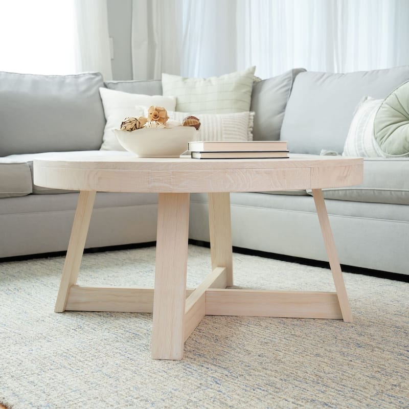 Plank and Beam Classic Round Coffee Table - 36"