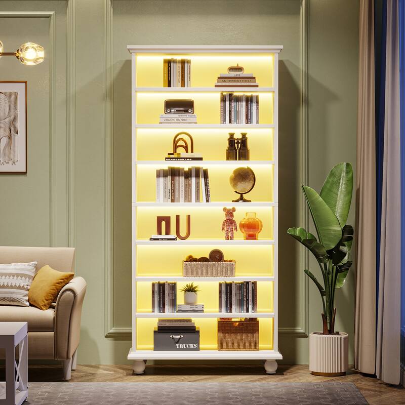 69-inch Tall Bookcase Bookshelves Book Display Stand for Living Study Room