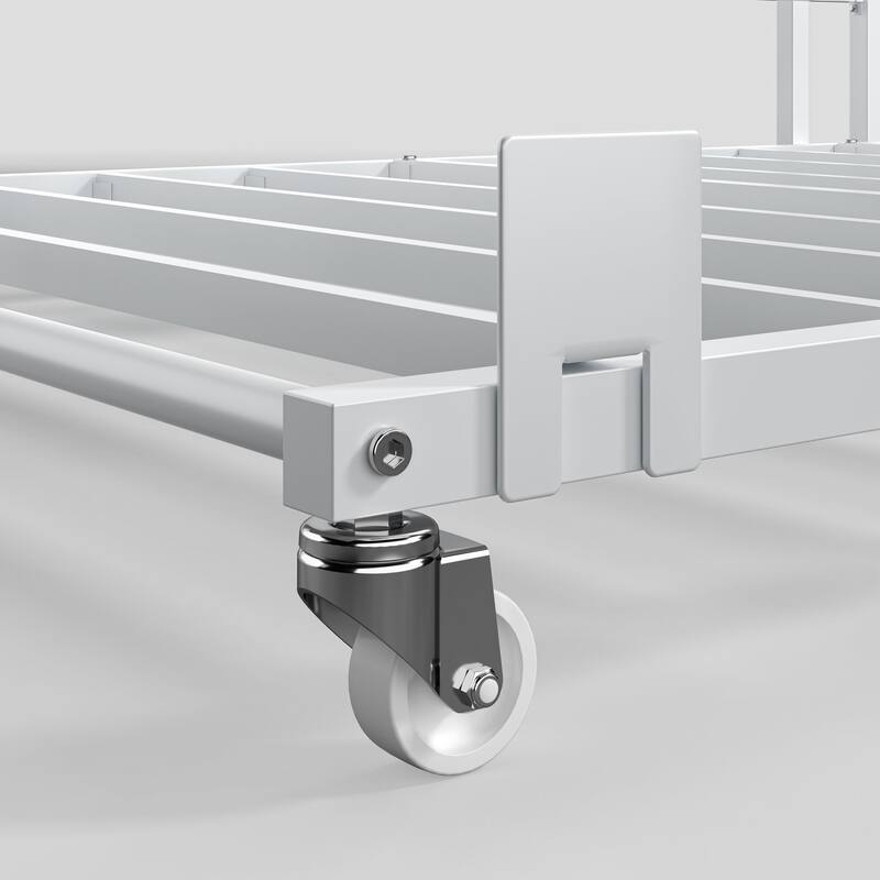 Javlergo White Modern Daybed with Trundle PU Leather Wood Headboard featuring AC USB Outlets for Living Room Bedroom Guest Room