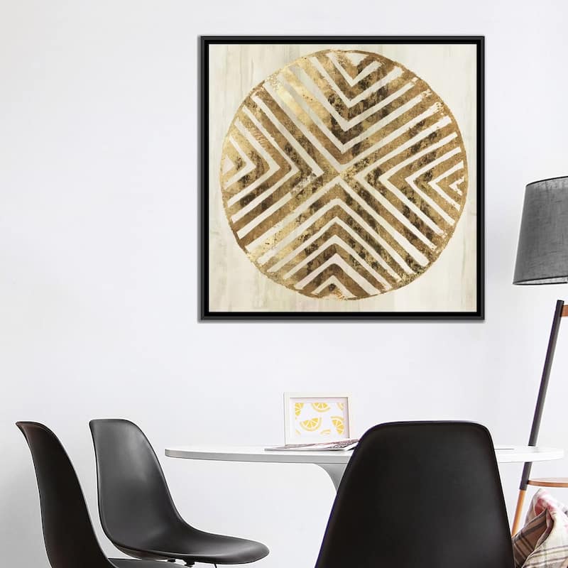 iCanvas "African Lines II" by Eva Watts Framed Canvas Print