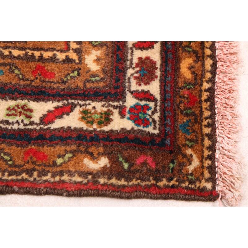 ECARPETGALLERY Hand-knotted Anadol Red Wool Rug - 3'3 x 5'0