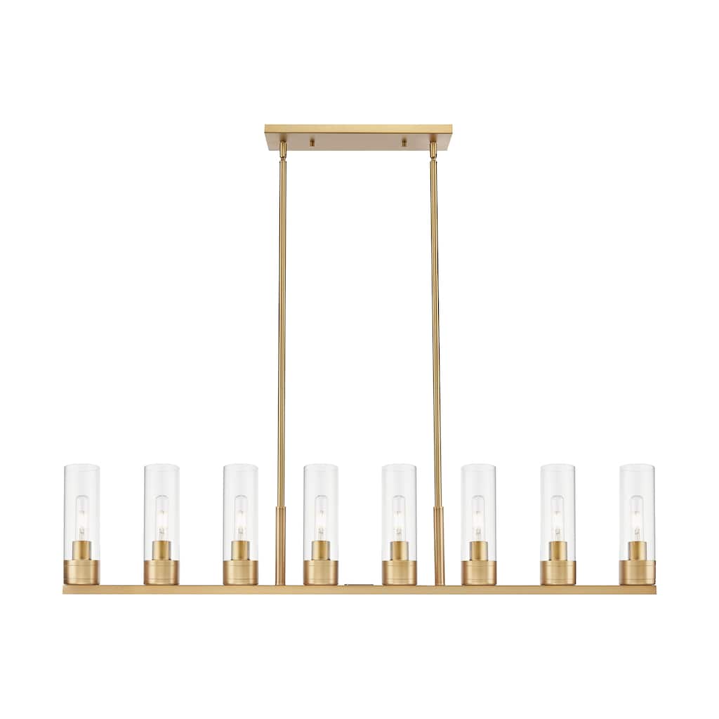 Innovations Lighting Downtown Urban - Boreas - 6 Light 48" Stem Hung Island Light with 8" Shades